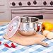 SimLife Stainless Steel Ramen Noodle Soup Pasta Bowl and Induction Cooker directly with Handle&Lid