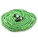 2017 Newest FlatLED Garden Water Hose, Green Collapsible Flexible Expanding Retractable Automatically Without Spray Nozzle (50Ft)