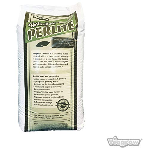 Viagrow VPER4 4 cu. ft Perlite, 1-Pack, White