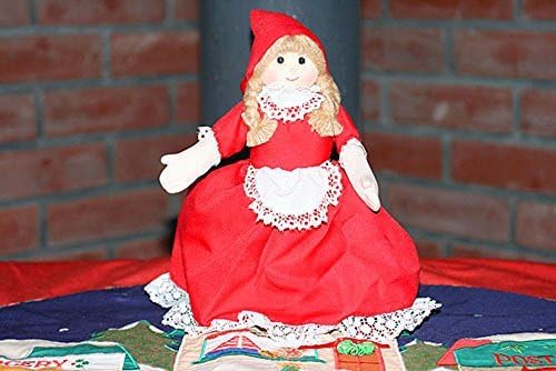 The world of cloth toys cloth doll makeover doll flip over Doll T @ original Little Red Riding Hood Makeover doll talk