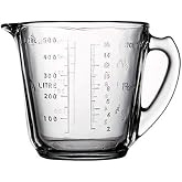 Glass Measuring Jugs | Kitchen Baking Cups | Measuring Cups | Large Measuring | Kitchen Utensil,B
