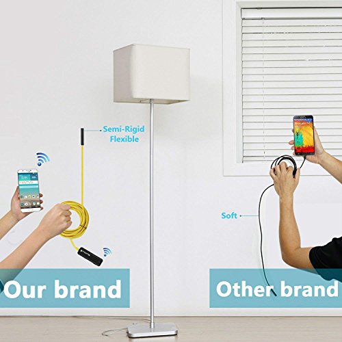 BlueFire Semirigid Flexible Wireless Endoscope IP67 Waterproof WiFi