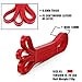 Pull up Chin Up Band - 15-25 lb. Assistance - Red- Bands - for P90-X Fitness Workouts-Resistant Exercise, Cross Fit, Power Lifting and Stretching- (Single Band)