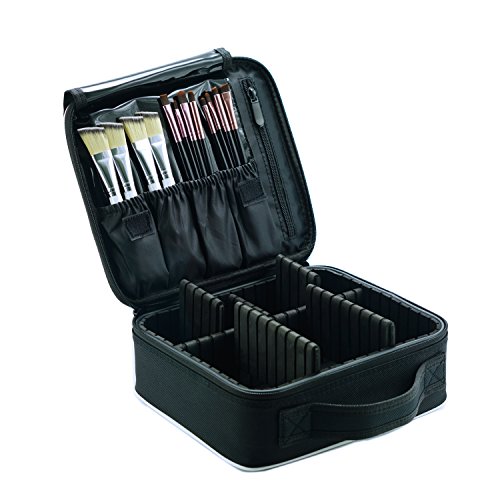 image for Relavel Cosmetic Travel Bag Makeup Train Case Makeup Bag Organizer Mak