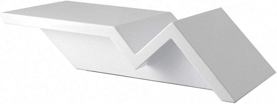 Vondom Rest Low Table for Outdoor h. 10 34x20 in. White