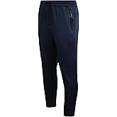 Spyder Mens Jogger Pants - Tech Fleece Joggers with Double Bonded Zip Pockets - Lightweight Active Sweatpants for Men