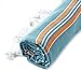 Cacala Turkish Beach Towel Quick Dry Prewashed for Soft Feel Extra Large Peshtemal for Bathroom, Travel, Pool and Swim, Paradise Series, 37 in x 70 in