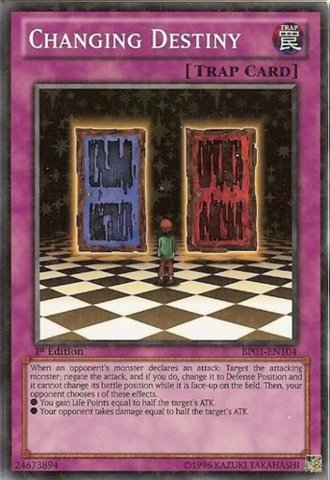 Yu-Gi-Oh! - Changing Destiny (BP01-EN104) - Battle Pack: Epic Dawn - 1st Edition - Starfoil Rare