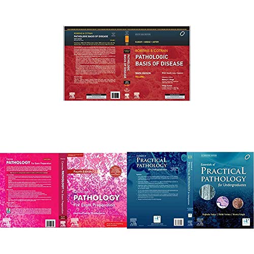 MBBS 2nd Prof Patho Complete Set - Robbins + Khanna + Yadav practical (Set Of 3)