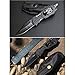 Survival Knife: Best 5-in-1 Tactical Pocket Folding Knife with LED Light, Seatbelt Cutter, Glass Breaker & Bolt Drive For Outdoor Adventure Camping Household Vehicle