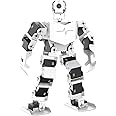 Hiwonder AI Intelligent Visual Humanoid Robot Powered by Raspberry Pi 5 4GB,DIY Robot Kits for Teens and Adults Supports App,Python Programming,PC Software and VNC Remote Desktop Control（Advanced Kit）