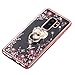 Galaxy S9 Plus Case Pink Ring, Miniko(TM) Soft Slim Bling Rhinestone Floral Crystal TPU Plating Rubber Case for Girls with Detachable 360 Diamond Finger Ring Holder Stand for Galaxy S9 Plus