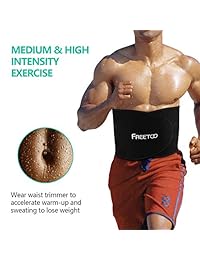 Waist Trimmer,  TOO Waist Trainer for Weight Loss Women Waist Trimmer for Fat Burning Waist Training Belt, Lightweight and Comfortable,Suitable for Fitness,Training,Running,for Men and Women