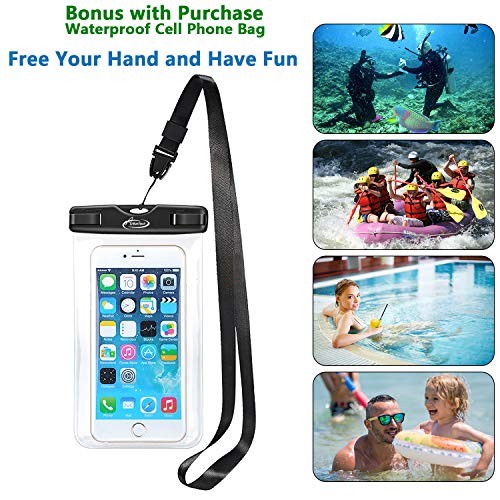 AiRunTech 10L Floating Waterproof Dry Bags Sack Beach Storage Bags Boating Kayaking Snowboarding Rafting Canoe Accessory Camping Fishing Gear Outdoor Duffle Bags Waterproof Phone Case - Thumbnail 3