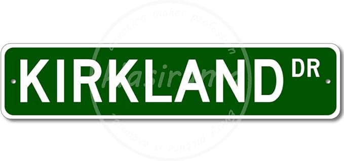 Laugh Well Kirkland Street Cartel De Chapa Metalica Cartel De Arte