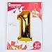 Helium Foil Digital balloons ,birthday holidays weddin party supply Golden 40