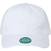 Legacy Relaxed Twill Dad Hat, Adjustable, White