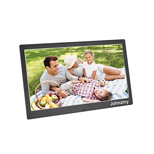 Digital Picture Frame 10 inch Metal Digital Photo Frame 1024×600 High Resolution Photo/Music/Video Player,with Remote Control/Calendar/12 Languages,USB/SD/MMC/MS Card Port