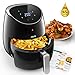 Air Fryer, PRYTA 5.3-Quart Electric Oil Less Hot Air Fryer Cooker with 50 Recipes, Touch Screen Control, Dishwasher Safe, Non-Stick Interior, 1700W