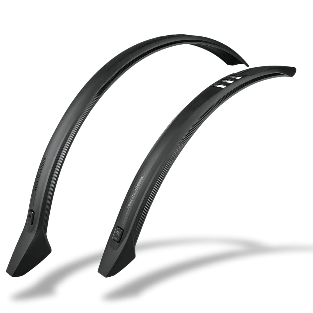 SKS GERMANY VELO 55 JUNIOR SET 24'' mudguard set (bicycle mudguard for children's and youth bikes, for tyre widths 42-50 mm, angle mounting, strut mounting optionally available)