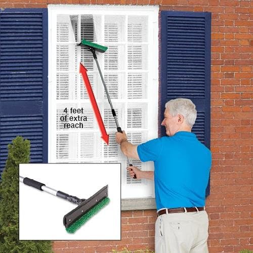 Easy Reach Extending Pole Window Cleaner Health & Personal