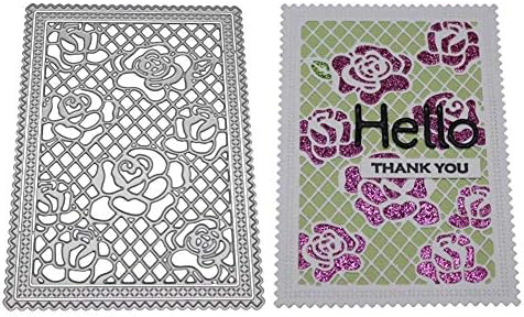 Hzing Metal Die Cutting Dies, Hzing Stencil for DIY Scrapbooking Album Paper Card Decor Craft Bookmarks Cut Dies