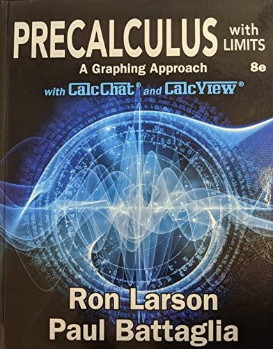 Precalculus: Larson, Ron: 9780357456996: Amazon.com: Books