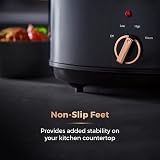 Tower Infinity Slow Cooker 6.5L 300W 3 Heat Settings Keep Warm Black Rose Gold view 5