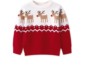 Remimi Kids Christmas Sweater for Toddler Girls Boys Holiday Pullover Top