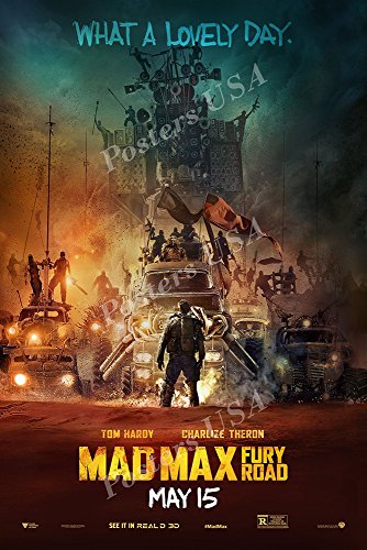 Mad Max Garfield A Tail of Two Kitties Movie Poster GLOSSY FINISH - MOV415 (24" x 36" (61cm x 91.5cm))
