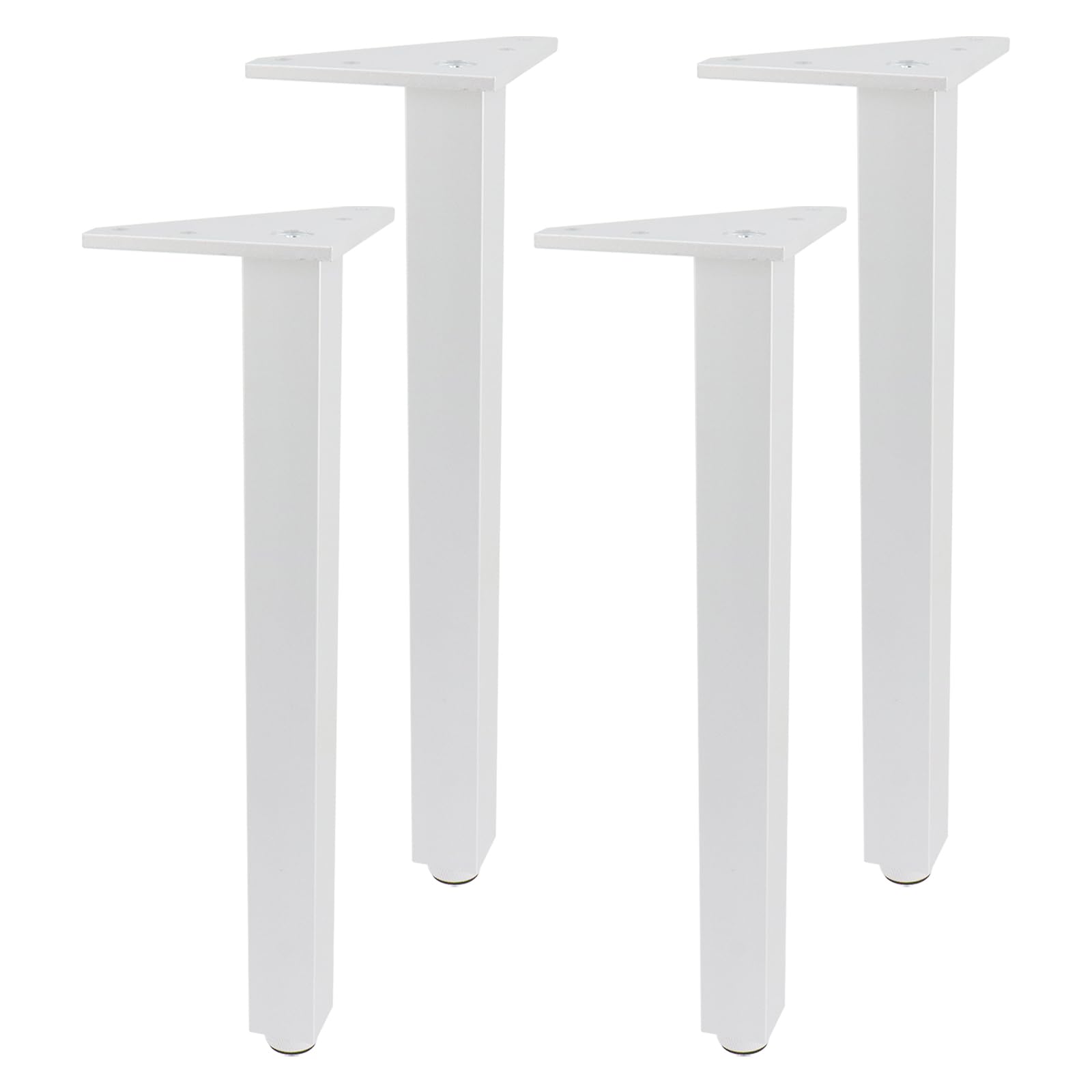 Photo 1 of Geesatis 12 Inch Heavy Duty Adjustable Table Legs - Set of 4, 1000lbs Capacity, Aluminum Alloy Furniture Legs for Desks, Cabinets, Sofa & Bed with Pre-Attached Screws