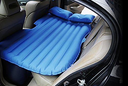 Car Travel Inflatable Backseat Mattress Air Bed Cushion Camping with Air Pump