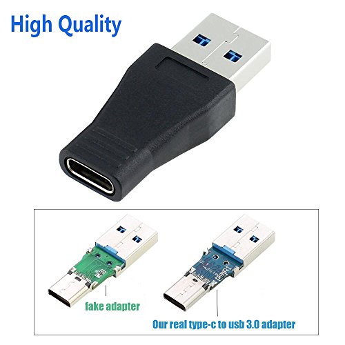VikTck 2 Pack USB-C USB 3.1 Type C Female to USB 3.0 A Male Adapter Converter Support Data Sync & Charging - Thumbnail 2