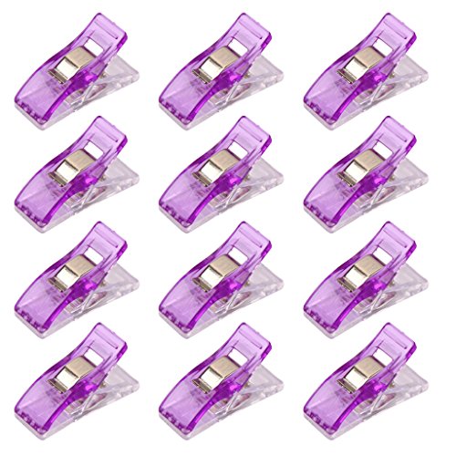 50Pcs Clips Quilters clips Sewing Clip Quilting Supplies Purple