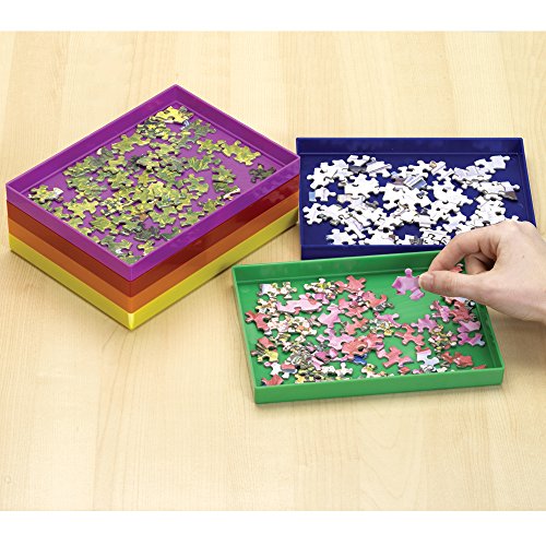 Bits and Pieces Puzzle StackEm Sorting Trays Puzzle Piece Sorter