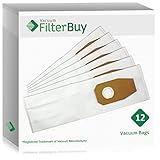 12 - FilterBuy Hoover Type Q Replacement Vacuum Bags. Designed by FilterBuy to fit Hoover Platinum Vacuum Cleaners.