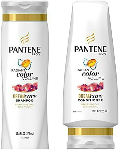 Pantene Pro-V Shampoo and Conditioner Duo Set, 12 - 12.6 FL Ounces (Radiant Color Volume)