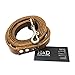 Tough Leather Dog Leash (6 feet) Handmade by Hide & Drink :: Bourbon Brown