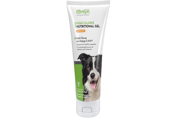 Tomlyn High Calorie Nutritional Gel for Dogs, (Nutri-Cal) 4.25 oz