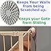 2 Pack Baby Gate Wall Guard for Pressure Safety Gates