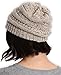 Tough Headwear Womens Winter Hat - Warm Chunky Cable Knit Beanies - Winter Beanie Hats for Women Cold Weather - Beanies Women