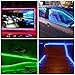 DAYBETTER Led Strip Lights 32.8ft Color Changing 3528 Led Light Strip Kit for Room Rope Light No White Color
