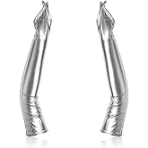 Huralona Womens Long Metalic Satin Gloves Sexy Wet Look Elbow Length Gloves for Evening Party Costume Cosplay Night Club