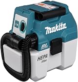 Makita DVC750LZ 18V Li-ion Brushless L-Class Vacuum Blue Batteries Charger Not view 5