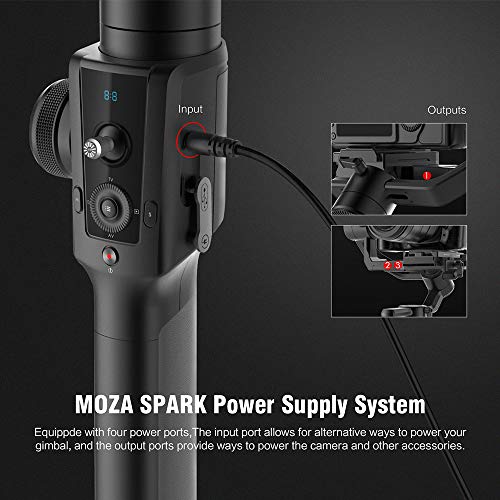 MOZA Air 2 with Hard Protection Case, 3 Axis Handheld Gimbal Stabilizer, 9lbs Payload, 16-Hour Long Working Time, OLED Display, 4 Axis 8 Follow Modes for DSLRs Mirrorless and Pocket Cinema Cameras