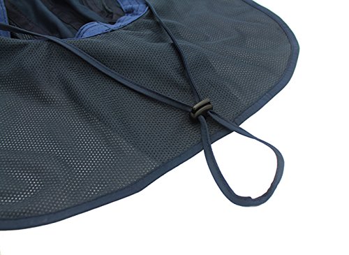 GG ST Sonnenhut Herren Damen UPF 50+ Outdoor UV Summer Cap mit Nackenschutz Hiking Fischerhut Strand Faltbar Safari… – Bild 8