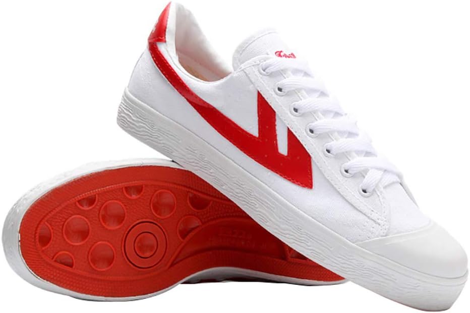 Warriorshoes Classic Canvas Skate Sneaker Low-Top Lace-up Style Couple Rubber Casual Sports shoes