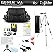 Essential Accessories Kit for Fuji Fujifilm Finepix S8200 S8300, S8400, S8500, S8600, S9200, S9400W, S9800, S9900W Camera Includes 4 AA Rechargeable NIMH Batteries + Charger + Case + 50 Tripod + More