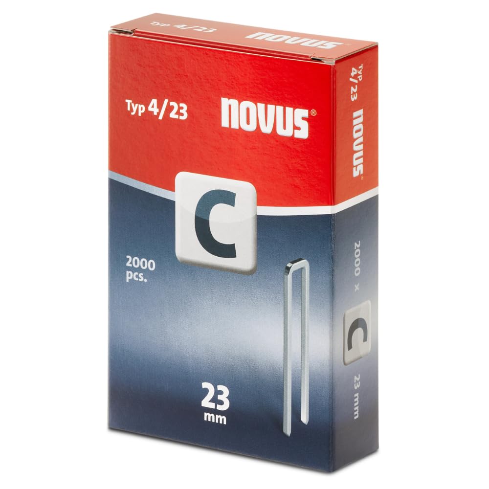 Novus C 4 042-0595 Staples 23 mm Pack of 2,000