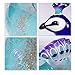 WISHTIME Giant Peacock Swim Pool Float 2019 Summer Peacock Inflatable Pool Float with Glitters Swim Ring Inflatable Lounge Raft Tube Summer Toys for Adults, Women, Kids, Toddlers